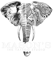 masonsink logo white font