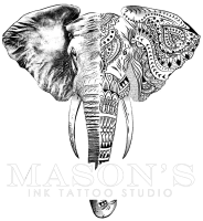 masonsink logo white font